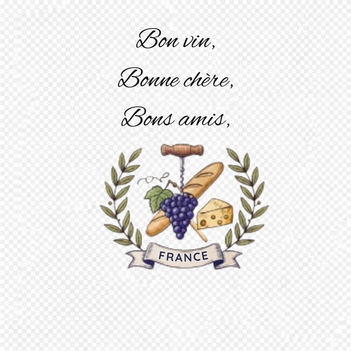 French Kitchen Apron – Luxury Cotton Cooking Apron
